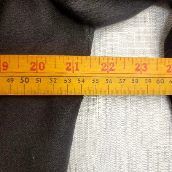 Chadwicks Womens Black 100% Wool Career Blazer Jacket Size 16 Classic Staple - Picture 9 of 10